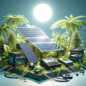 a journey with the 12v solar panel kit