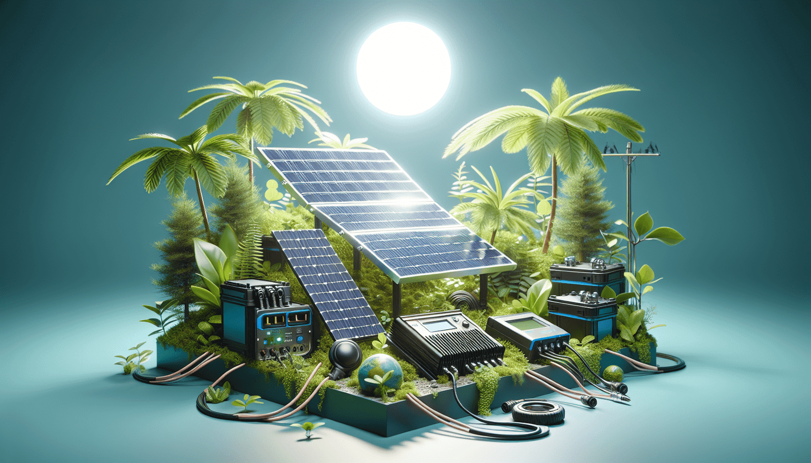 a journey with the 12v solar panel kit
