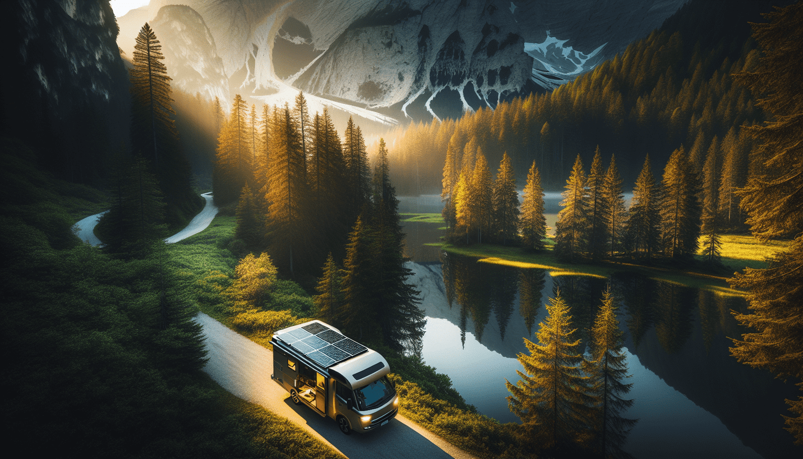 the quiet revolution of solar panel set up for camper life