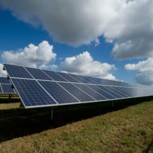 Photo Solar panel array
