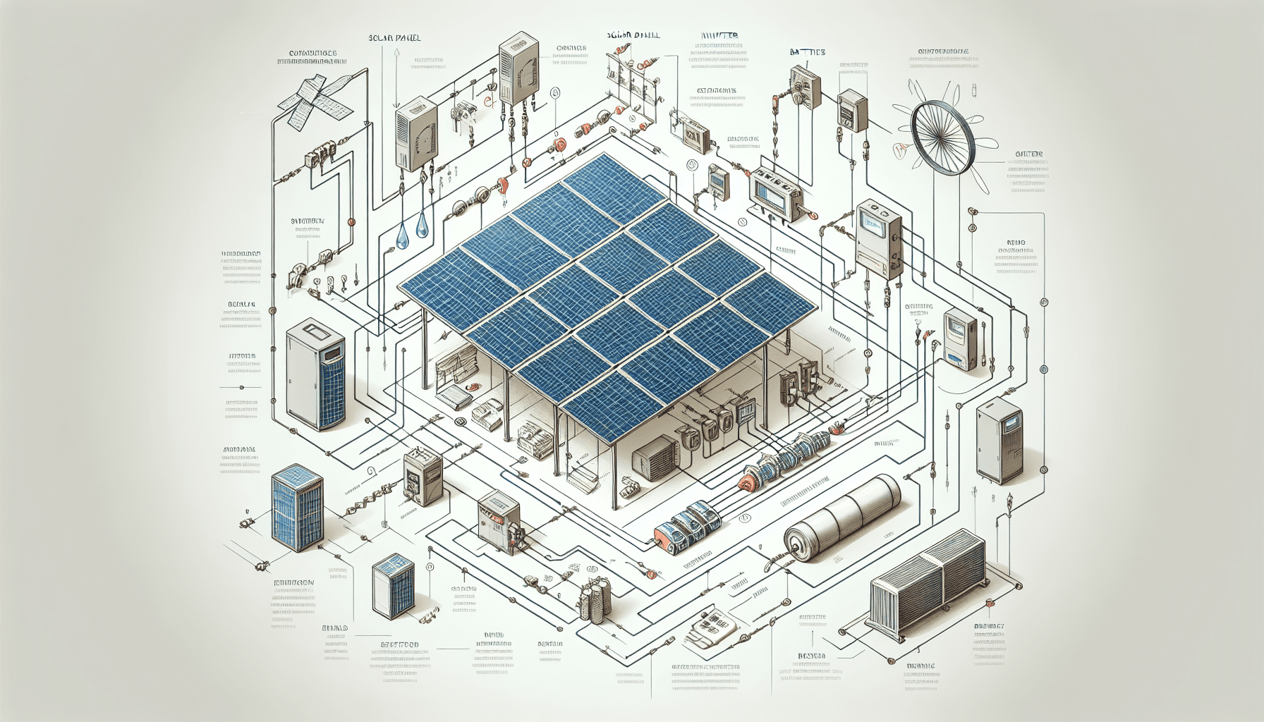 Navigating the Complexity of a Solar Panel Installation Diagram Navigating the Complexity of a Solar Panel Installation Diagram