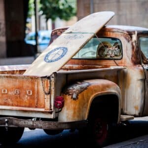 Photo Solar-powered car