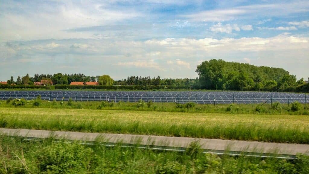 Photo Solar farm