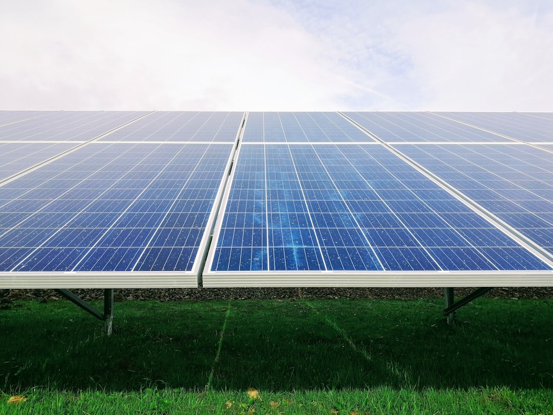 Photo Solar panel installation