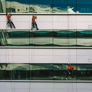 Photo Solar panel cleaning