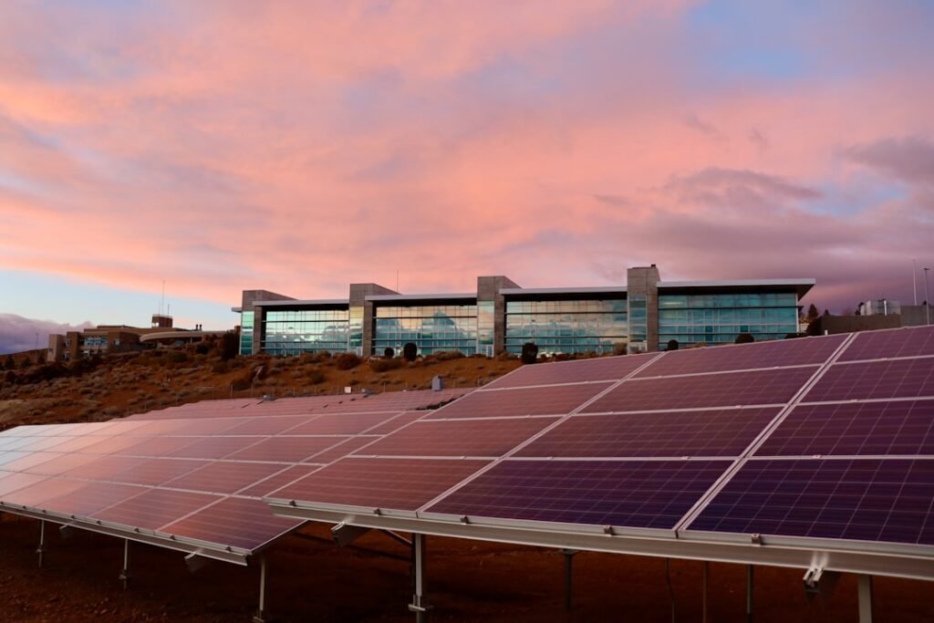 How Commercial Solar Panel Systems Can Transform Office Energy Management 1 Photo Solar panels