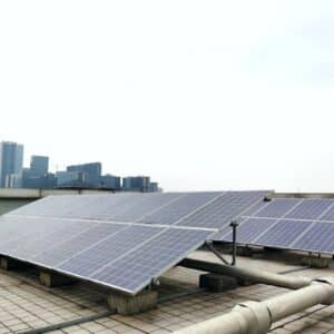 Photo Solar Company Installation