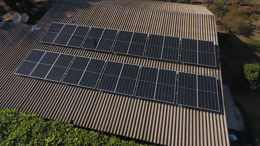 Photo Solar Panel Installation