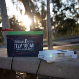 Photo Solar Battery Storage