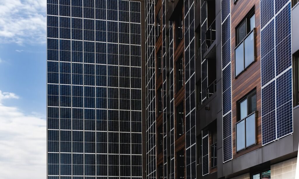 Photo Energy Efficient Solar Panels