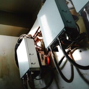 Photo Solar Battery Backup Installation