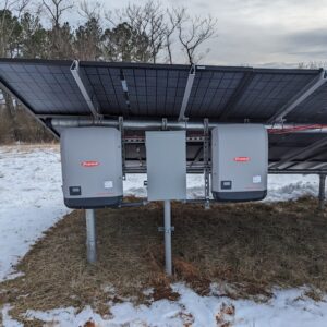 Photo Solar Battery Storage