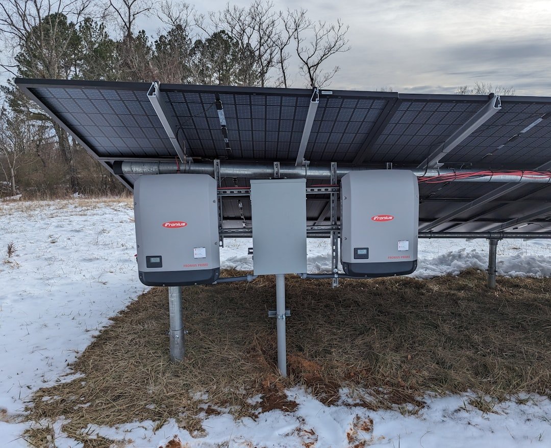 Photo Solar Battery Storage