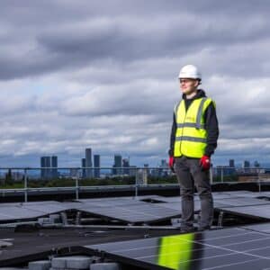 Photo Solar Installation Company