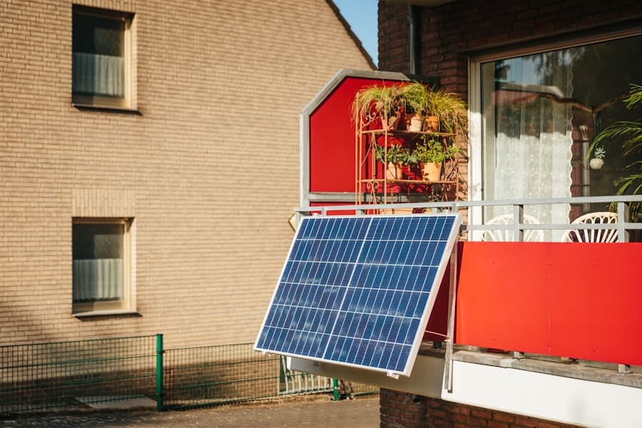Photo Solar Energy Installation