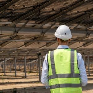 Photo Solar Panel Maintenance