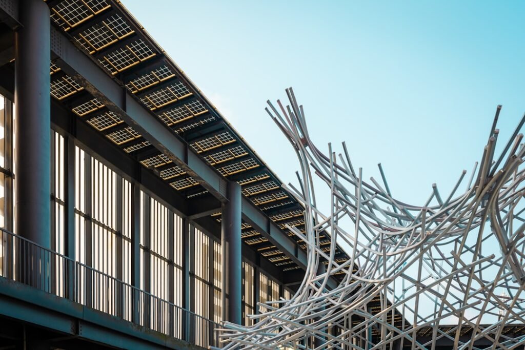 Photo Solar Energy Installation