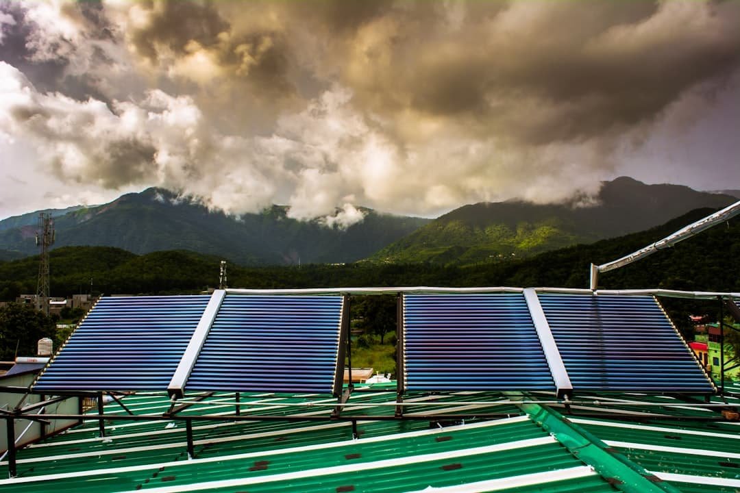 Photo Solar Installation Company