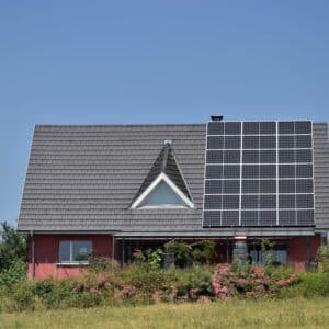 Photo Solar Energy System Installation