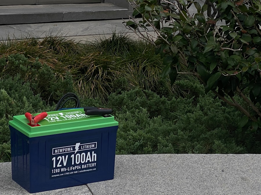 Photo Solar Battery Backup