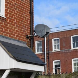 Photo Solar Battery Backup Installation