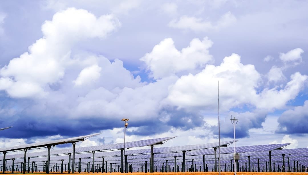 Photo Solar Energy Installation
