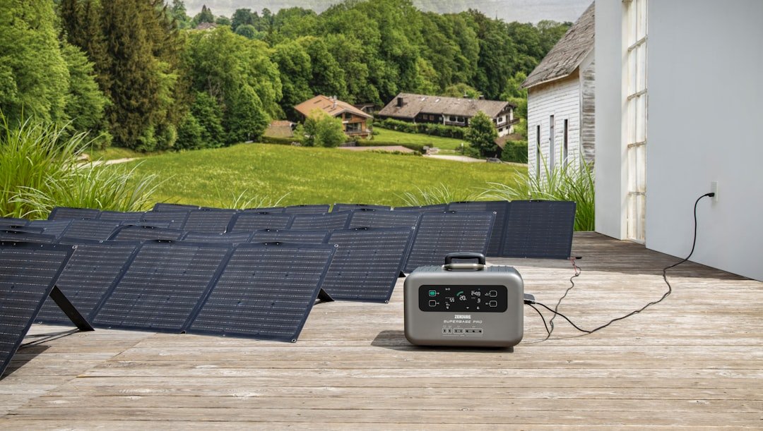 Photo Solar Battery Backup
