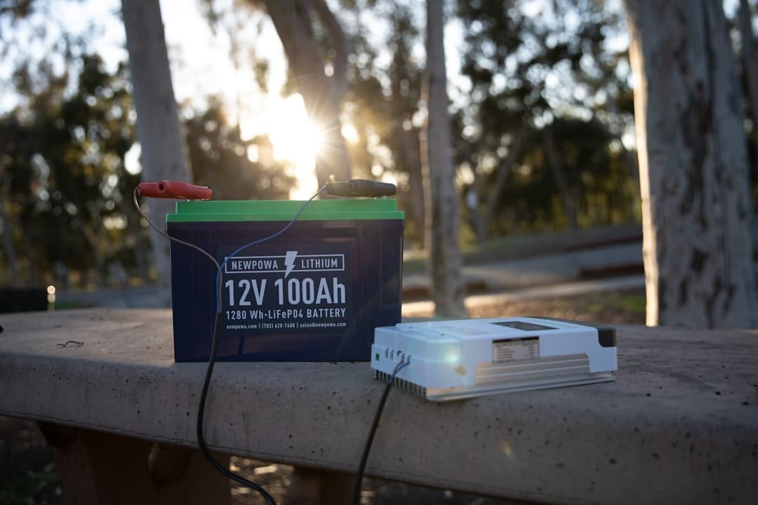 Photo Solar Battery Backup