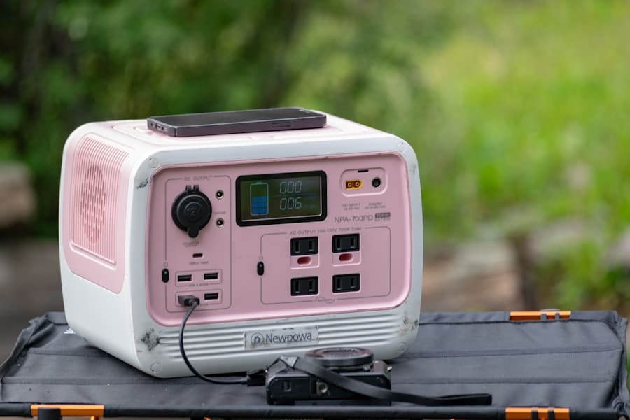 Photo Solar Battery Backup